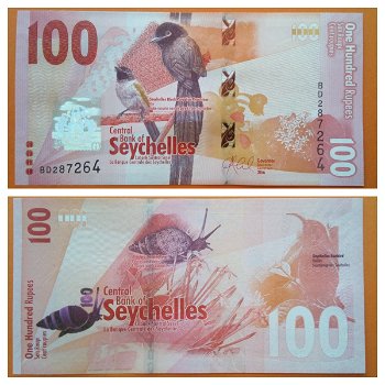 Seychelles 100 Rupees 2016 P-NEW UNC - 0