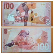 Seychelles 100 Rupees 2016 P-NEW UNC 