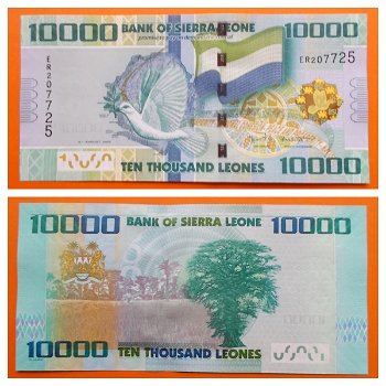 Sierra Leone 10000 Leones p-33 2015 UNC - 0