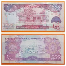 Somaliland 1000 Shillings 2015 UNC