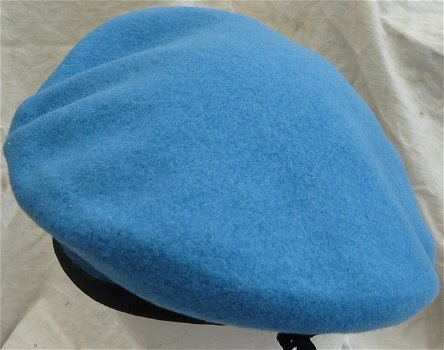 Baret, Beret, UN / VN Vredesmacht, United Nations Protection Force (UNPROFOR), maat 59, jaren'90.(4) - 4