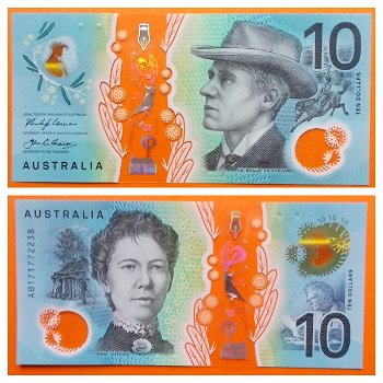 Australie 10 Dollars P-63 (20)17 UNC s_n AB171772238 - 0