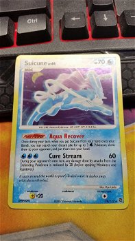 Suicune holo 19/132 secret wonders (bleed) nm - 0