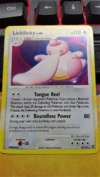 Lickilicky holo 12/132 Diamond and Pearl Secret Wonders (bleed) NM - 0