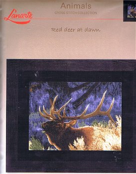 LANARTE BORDUURPAKKET , RED DEER AT DAWN 965 - 0