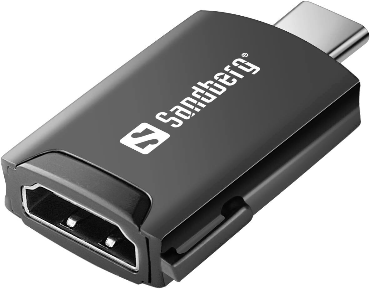 USB-C to HDMI Dongle aansluiting 2e tweede scherm, televisie of projector - Afbeelding 4