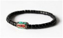 Tibetaanse armband met ingelegde sierkraal - 0 - Thumbnail