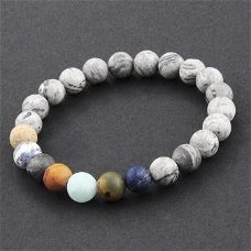 Planeten armband van Jaspis