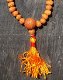 Gebedsmala armband van geslepen Rudraksha pitten - 1 - Thumbnail