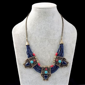 Tribal vintage ketting - 3