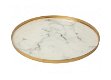 Decoratief Plateau – Marmerprint met goud - ø35 cm - 0 - Thumbnail