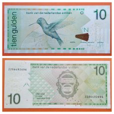 Netherlands Antilles 10 Gulden 2016 P-28h  Unc S_N2286492696 