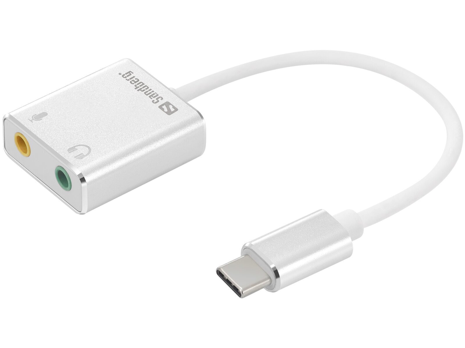 USB-C to Sound Link compacte externe USB-C geluidskaart - Afbeelding 2