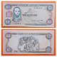 Jamaica 2 Dollars 1993 P-69e Unc s_n HX395489 - 0 - Thumbnail