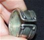 Tibetaans zilveren ring met Turkoois - 2 - Thumbnail