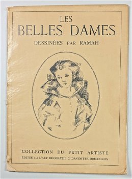 Les Belles Dames 1918 Ramah (Raemakers) 10 lithografieën - 1