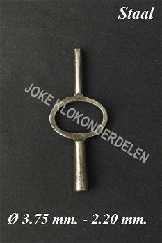 = Carriage klok sleutel = ø 3.75 - 2.20 mm. =42632 - 0