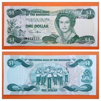 Bahamas 1 Dollar 2002 P-70 Unc QII - 0
