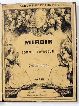 Quillenbois HC Miroir du Commis-Voyageur 27 lithografieën - 2