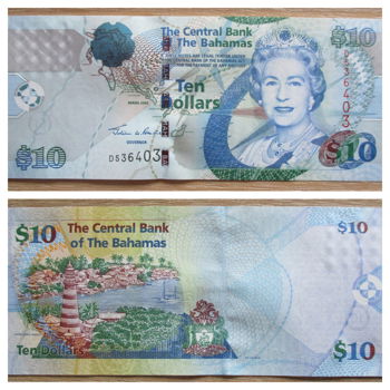 Bahamas 2005 -10 Dollars P73 UNC - 0