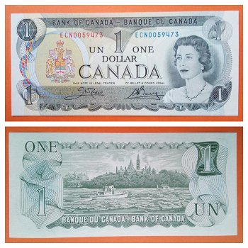 Canada 1 Dollar 1973 P85c Unc - 0