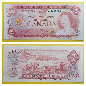 Canada 2 Dollars P-86a 1974 UNC - 0