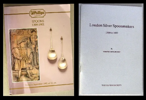 [Lepels] London Silver Spoonmakers 1500 to 1697 + catalogus - 0