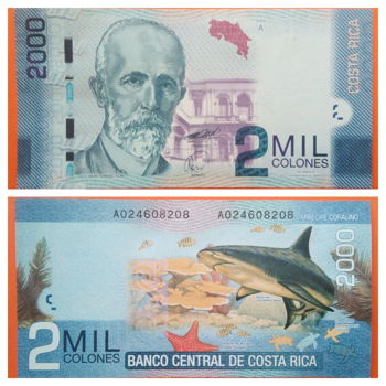 Costa Rica 2000 Colones P-275a 2.9.2009 UNC - 0