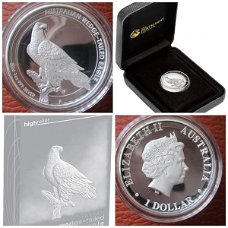 Australian 1$ Wedge-tailed Eagle 2016 1oz Proof High Relief