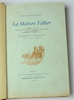 [Binding] La Maison Tellier 1899 Maupassant Gelimiteerde opl - 2