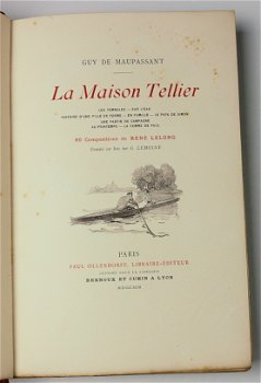 [Binding] La Maison Tellier 1899 Maupassant Gelimiteerde opl - 3