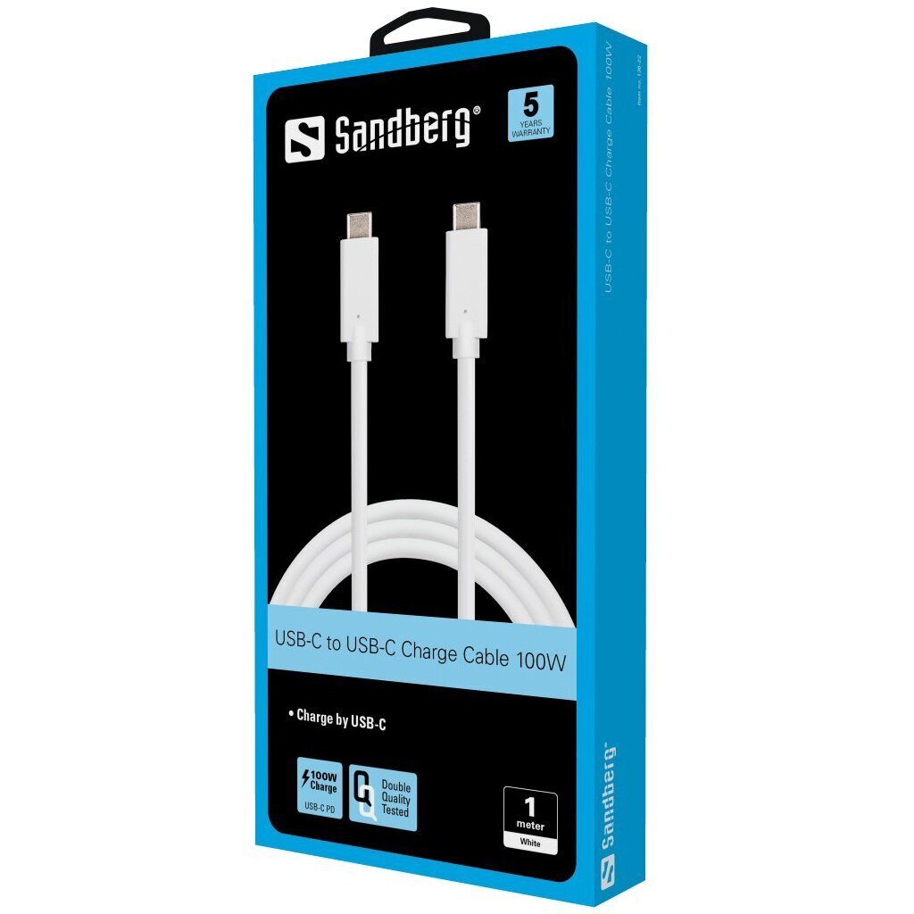 USB-C Charge Cable 1M 100W USB-C oplaad kabel 1 meter 100W - Afbeelding 5