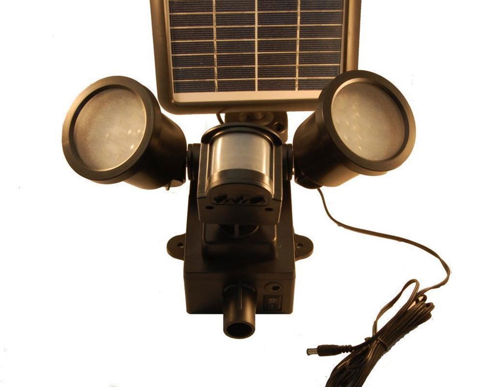 Buitenverlichting op zonne- energie en LED met sensor - nr. 1