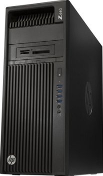HP Z440 Intel Xeon E5-1650 v3 3 7GHz 32GB (4x8GB) DDR4, 256GB SSD + 2TB HDD/ DVDRW - 0