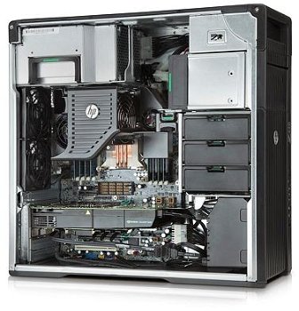 HP Z620 2x Intel Xeon 8C E5-2670 2.70 GHz, 32GB DDR3, 256GB SSD + 2TB HDD/DVDRW - 1