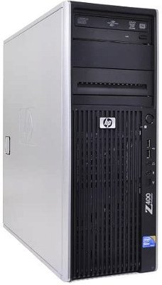 HP Z400 Workstation W3520 2.66GHz 8GB DDR3, 128GB SSD + 1TB HDD/DVDRW Quadro 2000 Win 10 Pro