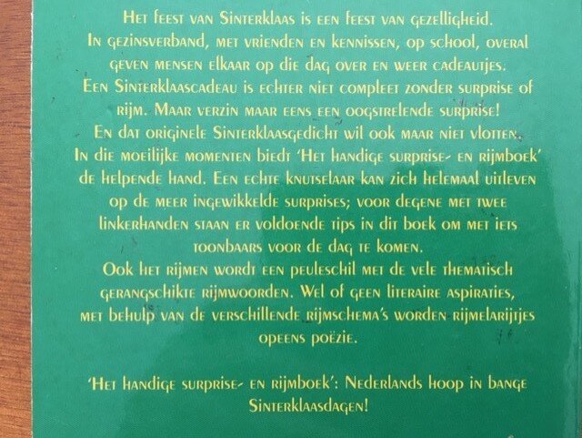 Het handige surprise & rijmboek - Afbeelding 2