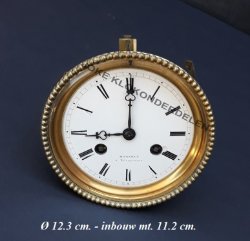 == Pendule uurwerk = oud =42660