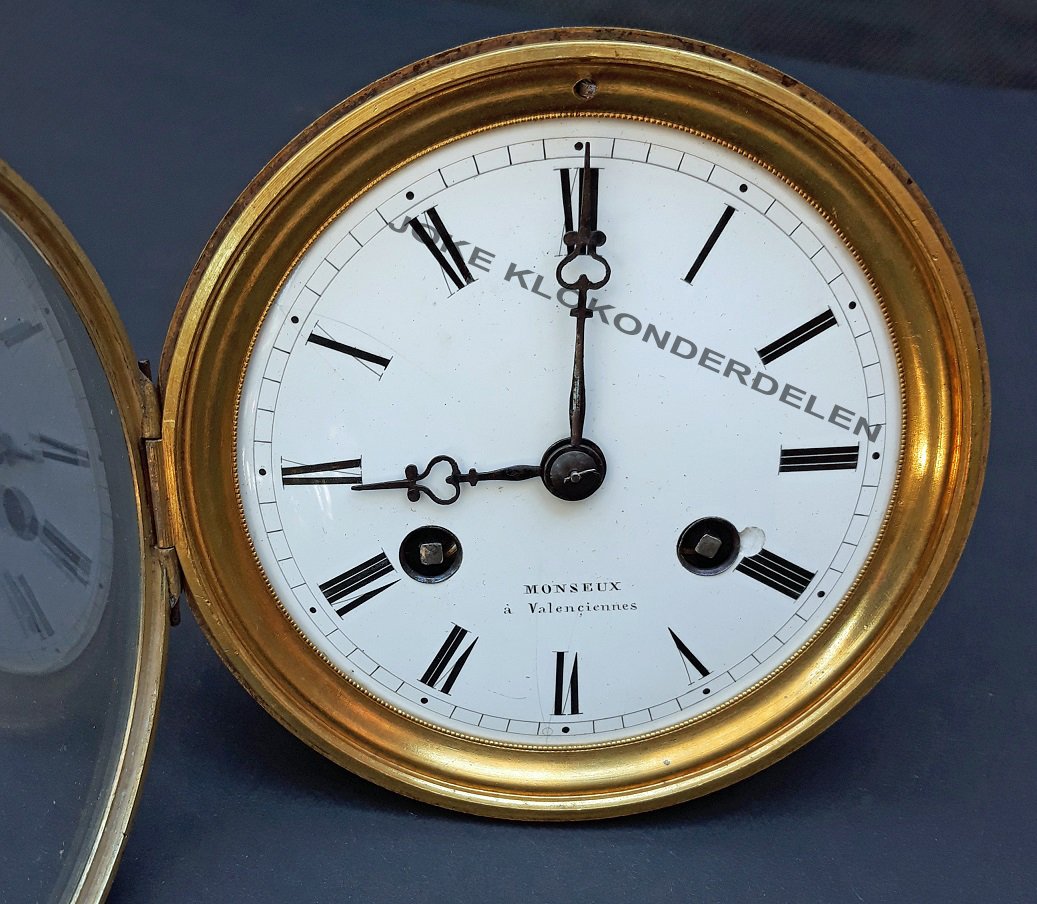 == Pendule uurwerk = oud =42660 - Afbeelding 2