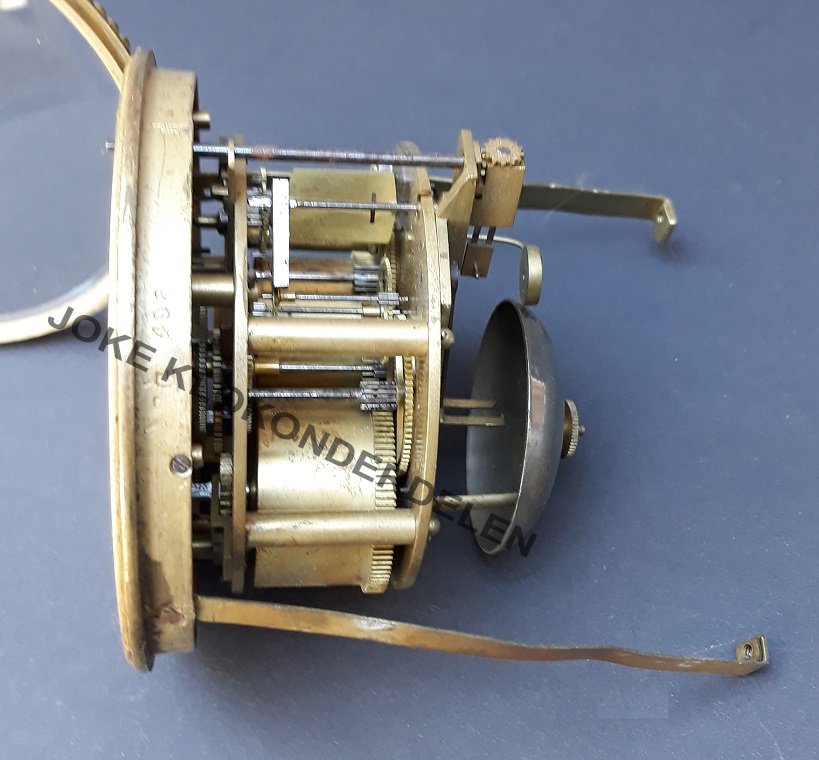 == Pendule uurwerk = oud =42660 - Afbeelding 5