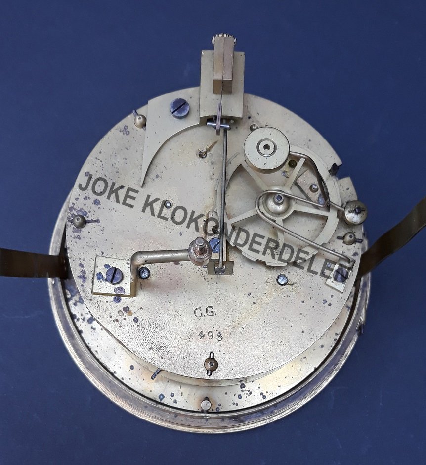 == Pendule uurwerk = oud =42660 - Afbeelding 6