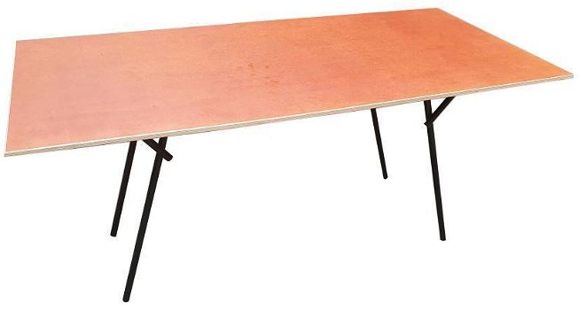 5% KORTING Goedkope Klaptafel BUDGET vouwtafel inklaptafel - 0