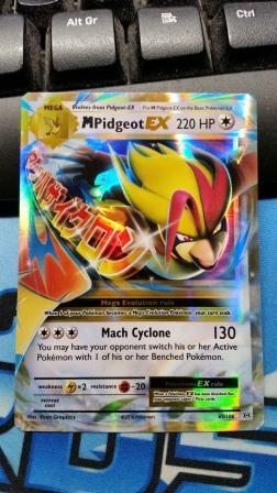 Mega Pidgeot EX 65/108 XY Evolutions nm - nr. 1