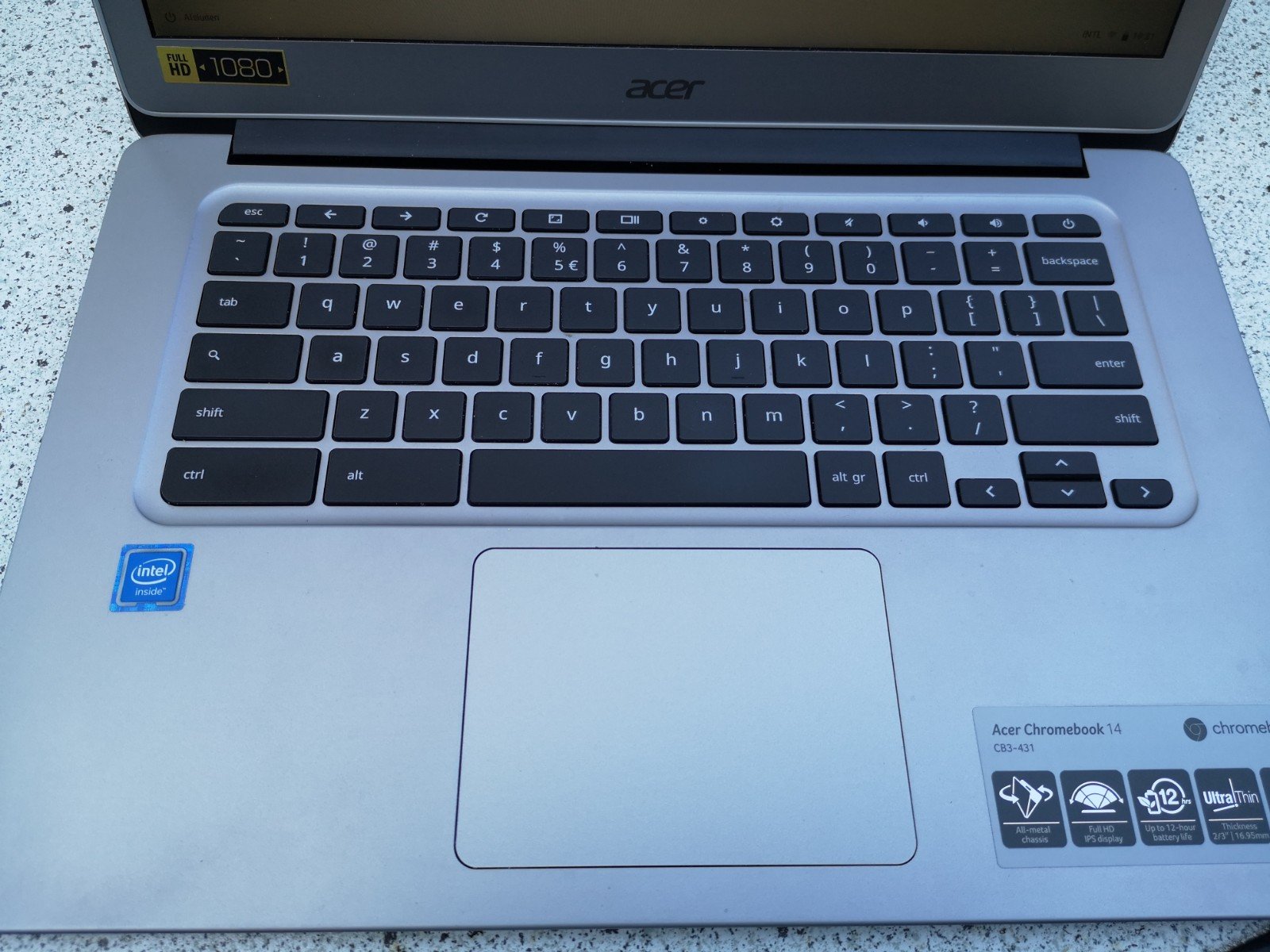 Acer Chromebook 14 inch, Quad core, 4GB, 32GB SSD, Full-HD IPS - Afbeelding 6