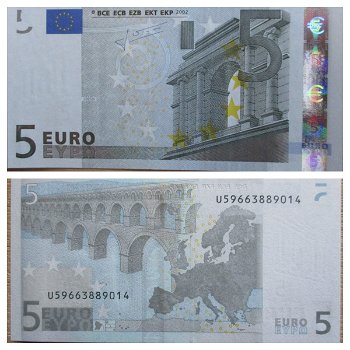 Frankrijk - 5 Euro #E008u-L025 Trichet UNC - 0