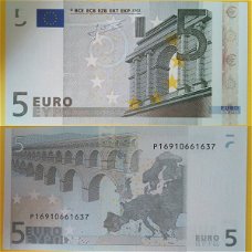 Nederland 5 Euro 2002 Trichet (#E006A6 Unc P16910661637