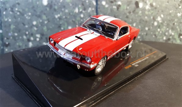 Ford Mustang Shelby GT 350 1965 rood 1:43 Ixo - 1
