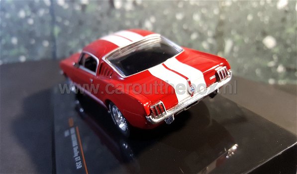 Ford Mustang Shelby GT 350 1965 rood 1:43 Ixo - 2