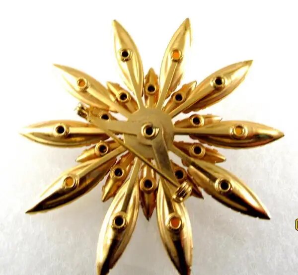 Mooie, grote vintage broche - Afbeelding 3