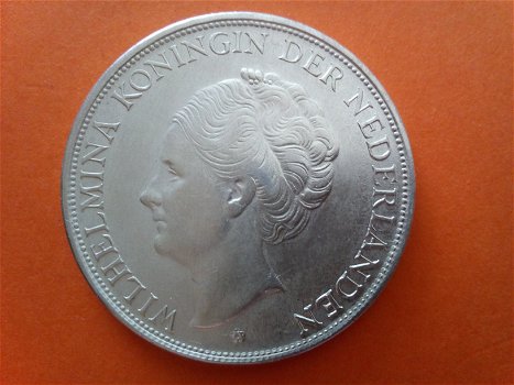 Wilhelmina zilveren rijksdaalder 1943 - 1